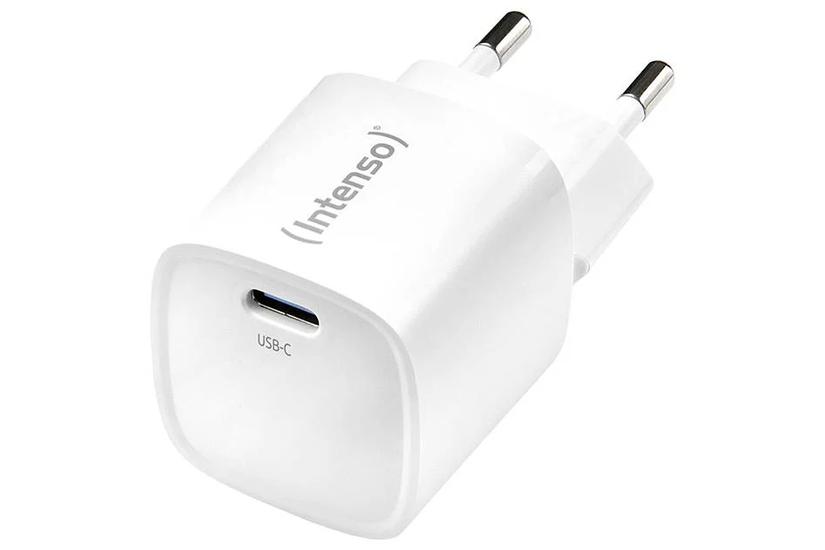 Intenso Power Adapter W30C&sup2; GaN Wei&szlig; 1x USB-C 30W