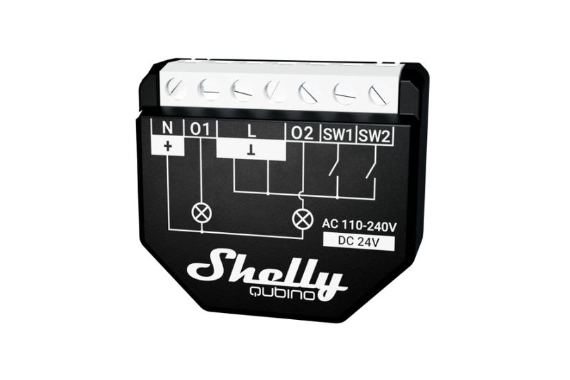 Shelly Wave 2PM, relay (black)