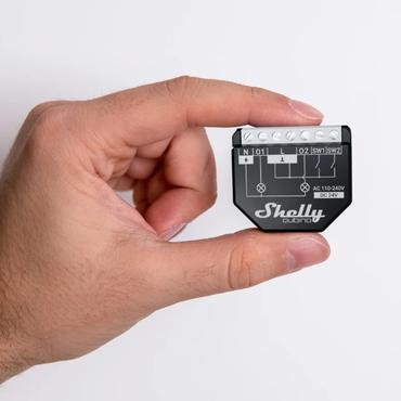 Shelly Wave 2PM, relay (black)