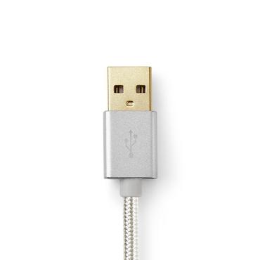 Nedis Lightning-kabel - Lightning / USB 2.0 - 2 m