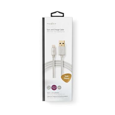 Nedis Lightning-kabel - Lightning / USB 2.0 - 2 m