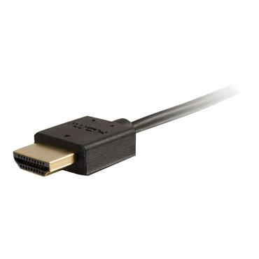 C2G 0.3m Ultra Flexible High Speed HDMI Cable with Low Profile Connectors