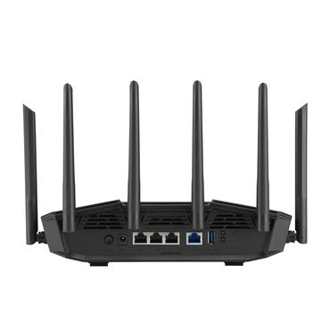 ASUS 90IG0A30-MO9C00 tr&aring;dl&oslash;s router 2.5 Gigabit Ethernet Tri-band (2,4 GHz/5 GHz/6 GHz) Sort