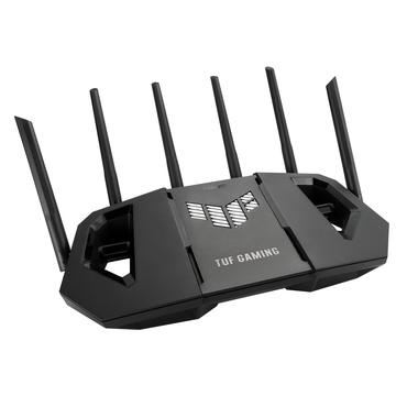ASUS 90IG0A30-MO9C00 tr&aring;dl&oslash;s router 2.5 Gigabit Ethernet Tri-band (2,4 GHz/5 GHz/6 GHz) Sort