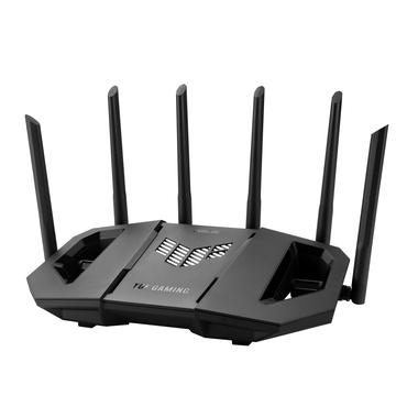 ASUS 90IG0A30-MO9C00 tr&aring;dl&oslash;s router 2.5 Gigabit Ethernet Tri-band (2,4 GHz/5 GHz/6 GHz) Sort