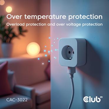 CLUB-3D Ladegerät USB-C,PD,30W, blau 2er-Pack, 15V/2A