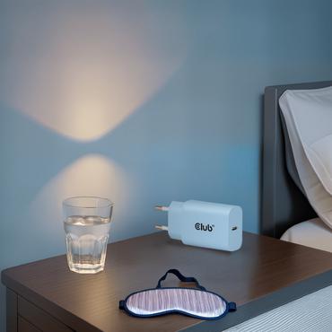 CLUB-3D Ladegerät USB-C,PD,30W, blau 2er-Pack, 15V/2A