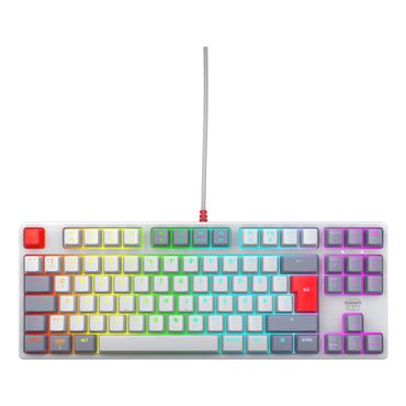 CHERRY XTRFY K4V2 - Retro Edition - tastatur - RGB - 80% TKL - QWERTZ - tysk - grå Indgangsudstyr
