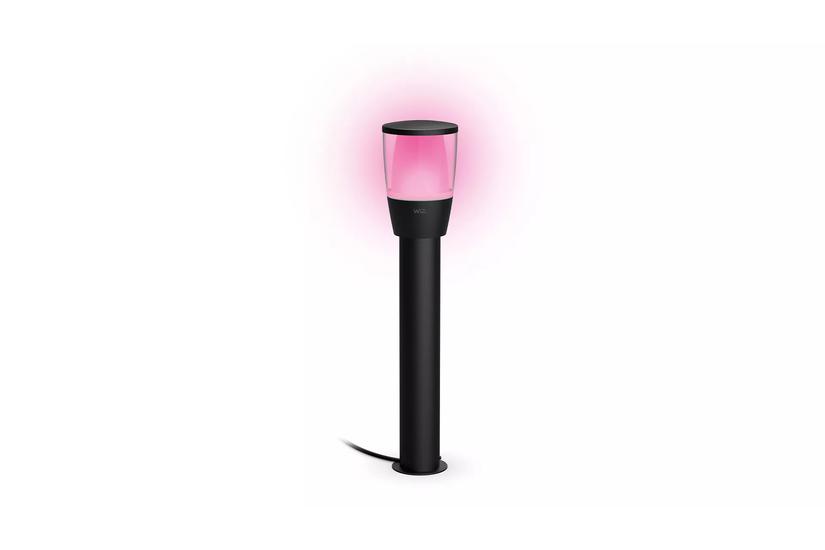 WiZ LV bollard outdoor,4,8W,2700-5000 (RGB),IP65 (Adaptor IP44),black