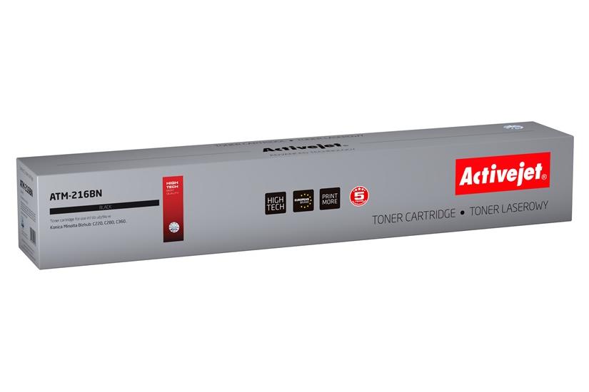 Activejet ATM-216BN tonerkassette (erstatning Konica Minolta TN216BK; Supreme; 29000 sider; sort)