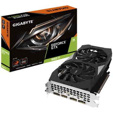 Gigabyte GeForce GTX 1660 Ti OC 6G - NVIDIA GTX1660Ti - 6GB GDDR6