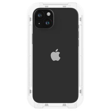 Spigen GLAS.TR EZ FIT 2-Pack - Szkło hartowane do iPhone 15 2 szt