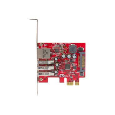 StarTech.com 3 Port PCI Express USB 3.0 Card + Gigabit Ethernet