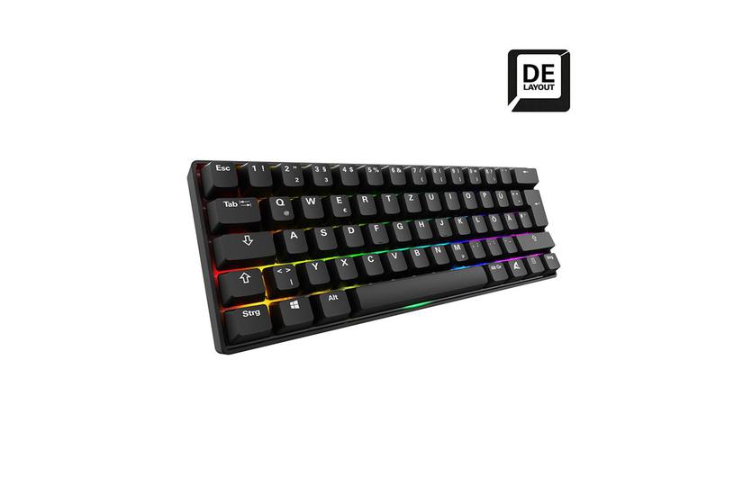 Sharkoon Tangentbord - Yellow - Kabel - 60% - Svart - USB