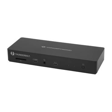 CONCEPTRONIC Dock 13-in-1 USB-C->HDMI,2xUSB-A,USB-C,GbE 96W