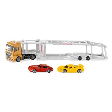 Siku MAN car transporter Car transporter model Formonterede 1:50