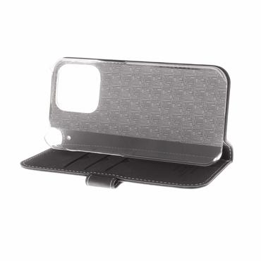 Insmat Exclusive mobiltelefon etui 15,5 cm (6.1") Tegnebogsetui Sort