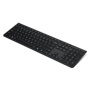 Lenovo 4Y41R64540 tastatur Hjemme/kontor RF tr&aring;dl&oslash;s + Bluetooth US engelsk Sort
