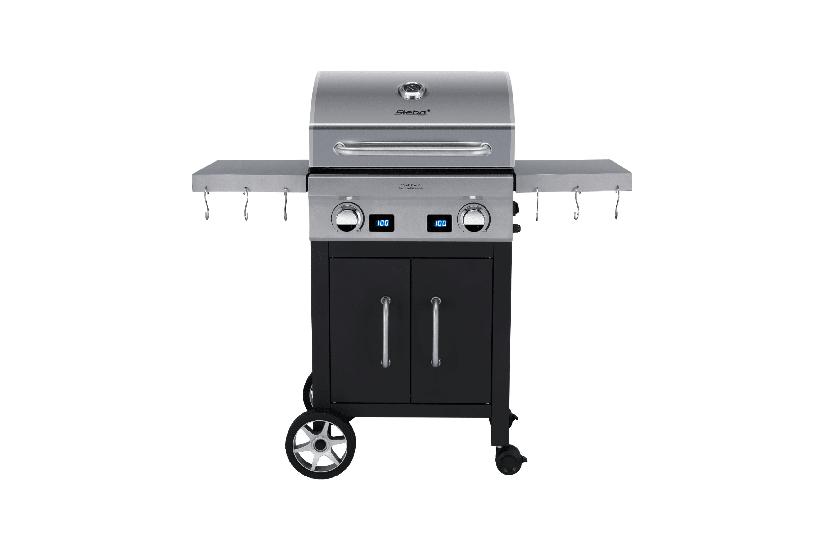 Steba Grill - Rustfrit stål - 2800 W - Enamelled cast steel - Sort