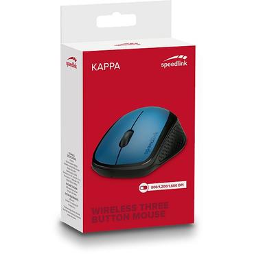 SPEEDLINK KAPPA Mouse - mus - 2.4 GHz - bl&aring;