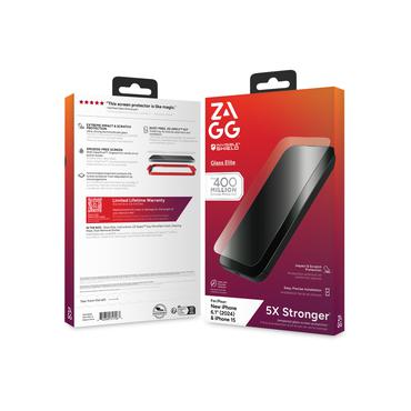 ZAGG InvisibleShield Glass Elite - sk&auml;rmskydd f&ouml;r mobiltelefon