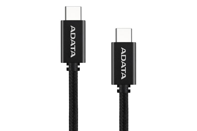 ADATA USB Cable(C-to-C) black 2m Plastic/Nylon