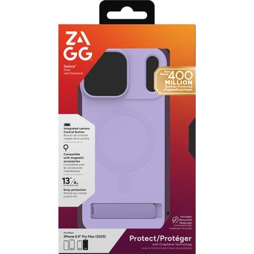 ZAGG Sedona Snap Kickstand mobiltelefon etui 17,5 cm (6.9") Cover Lilla