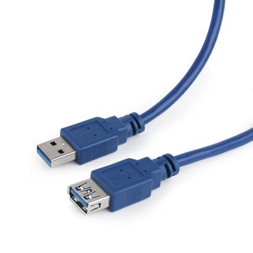 Gembird - USB-f&ouml;rl&auml;ngningskabel - USB typ A till USB typ A - 1.8 m