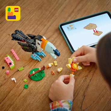 LEGO Creator 31173 Dzikie Zwierzęta: Tropikalny Tukan