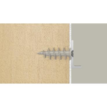 Fischer 570347 skrueanker og v&aelig;gudtag 50 stk V&aelig;gstik 50 mm