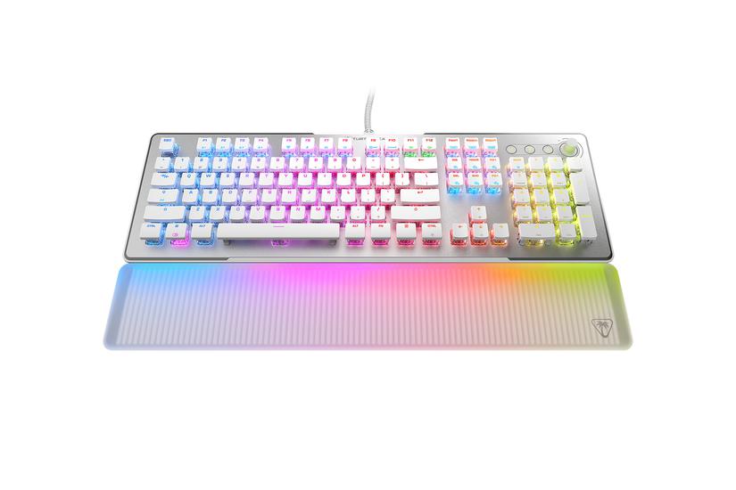 Turtle Beach Vulcan II Max Gaming-Tastatur. Wei