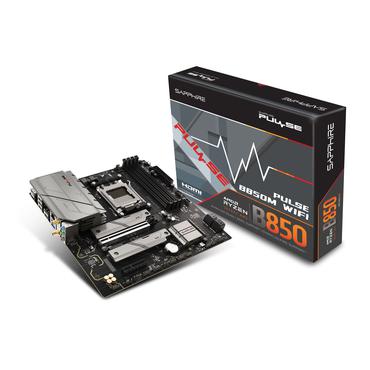 Sapphire Technology Bundkort - AMD B850 - Sokkel AM5 - micro ATX - DDR5-SDRAM