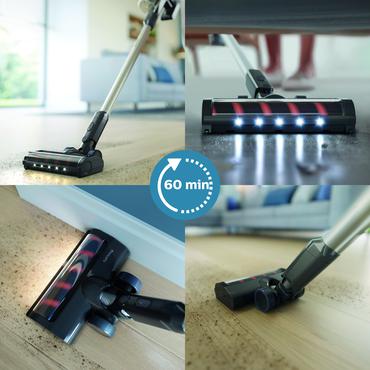 Philips 3000 Series XC3131 - dammsugare - sladdl&ouml;s - skaft/handh&aring;llen - dimgr&aring;