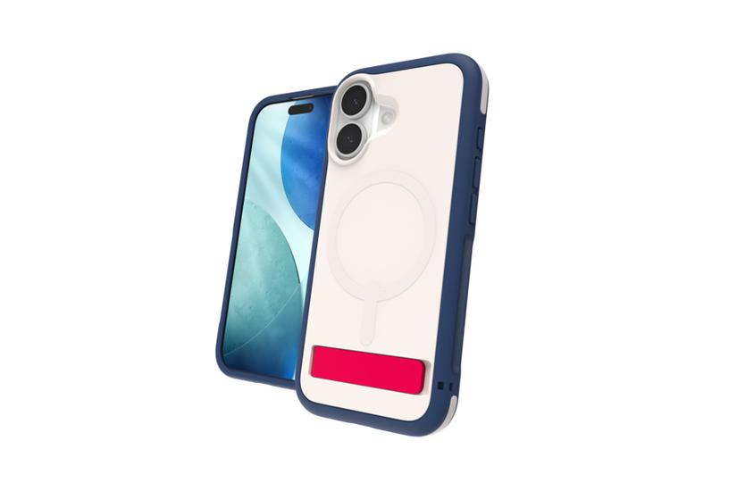 ZAGG Sedona Snap Kickstand mobiltelefon etui 16 cm (6.3") Cover Bl&aring;, R&oslash;d, Hvid