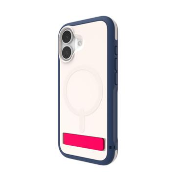 ZAGG Sedona Snap Kickstand mobiltelefon etui 16 cm (6.3") Cover Bl&aring;, R&oslash;d, Hvid