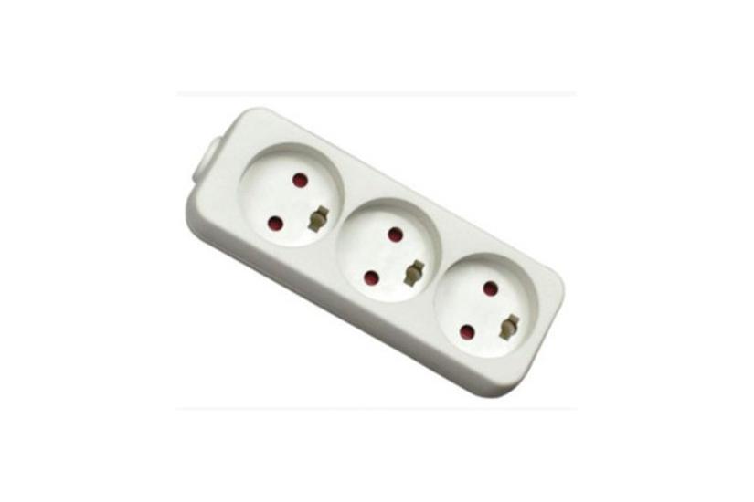 EL-stikdåse med 3 udtag