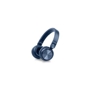Muse M-276BTB hovedtelefoner/headset Kabel & trådløs Opkald/musik Bluetooth Blå