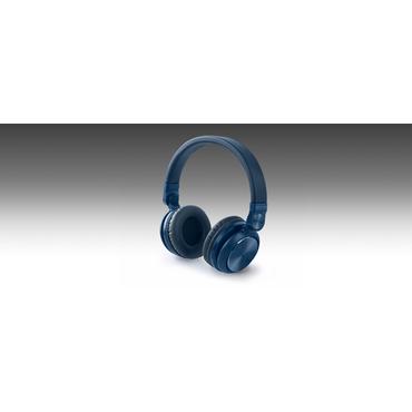 Muse M-276BTB hovedtelefoner/headset Kabel & trådløs Opkald/musik Bluetooth Blå
