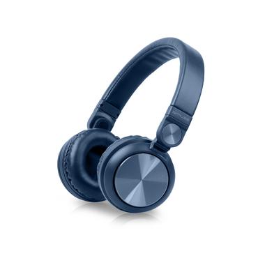 Muse M-276BTB hovedtelefoner/headset Kabel & trådløs Opkald/musik Bluetooth Blå