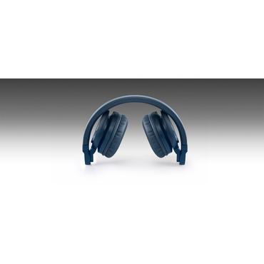 Muse M-276BTB hovedtelefoner/headset Kabel & trådløs Opkald/musik Bluetooth Blå
