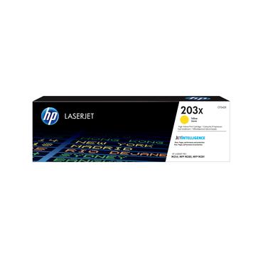 HP 203X - L&aring;ng livsl&auml;ngd - gul - original - LaserJet - tonerkassett (CF542X)