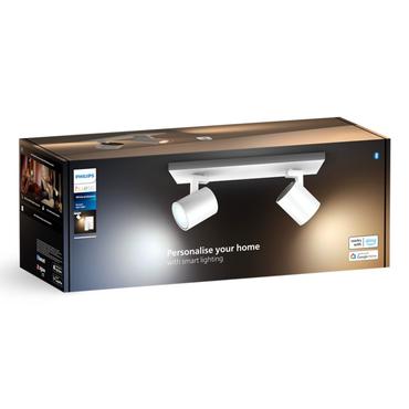 Hue Runner White Ambiance 2 spot 800 lm Vit