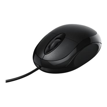 Hama MC-100 - mus - USB - sort