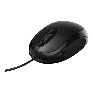 Hama MC-100 - mus - USB - sort