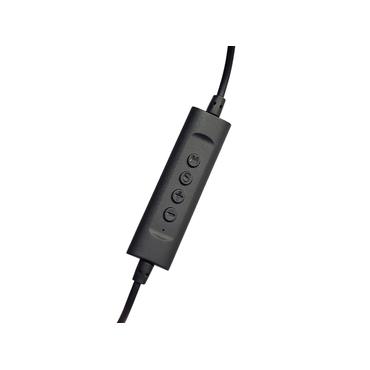 Conceptronic POLONA05BC hovedtelefoner/headset Ledningsført Opkald/musik USB Type-C Sort