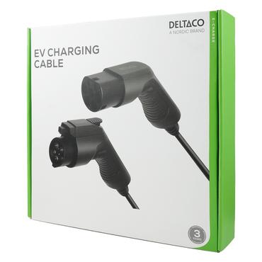 DELTACO e-Charge str&ouml;mf&ouml;rl&auml;ngningskabel - 5 m