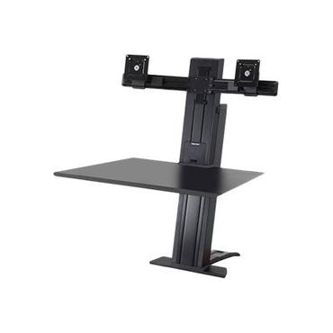 Ergotron WorkFit-SR Dual Monitor Standing Desk Workstation