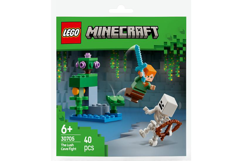 LEGO Minecraft 30705 Walka w bujnej jaskini