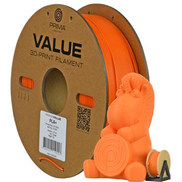 3D Prima 12800 3D print materiale Polymælkesyre (PLA) Orange 1 kg