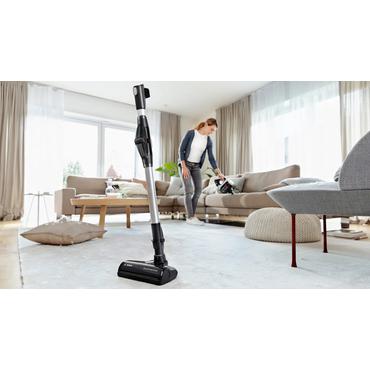 Bosch BBS711W stav støvsuger & elektrisk kost 2-i-1 stangstøvsuger Batteri Dry Hygiejnefilter Poseløs 0,3 L Hvid